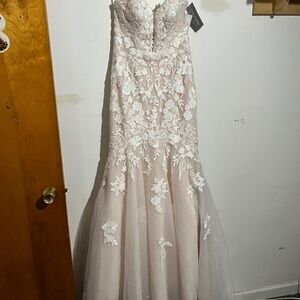 Wedding dress and accessories